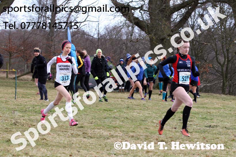 Womens under-17s and under-20s Start Fitness NEHL, Alnwick. Photo: David T. Hewitson/Sports for All Pics